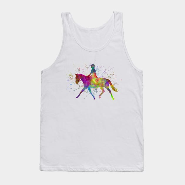 Watercolor horse show Tank Top by PaulrommerArt